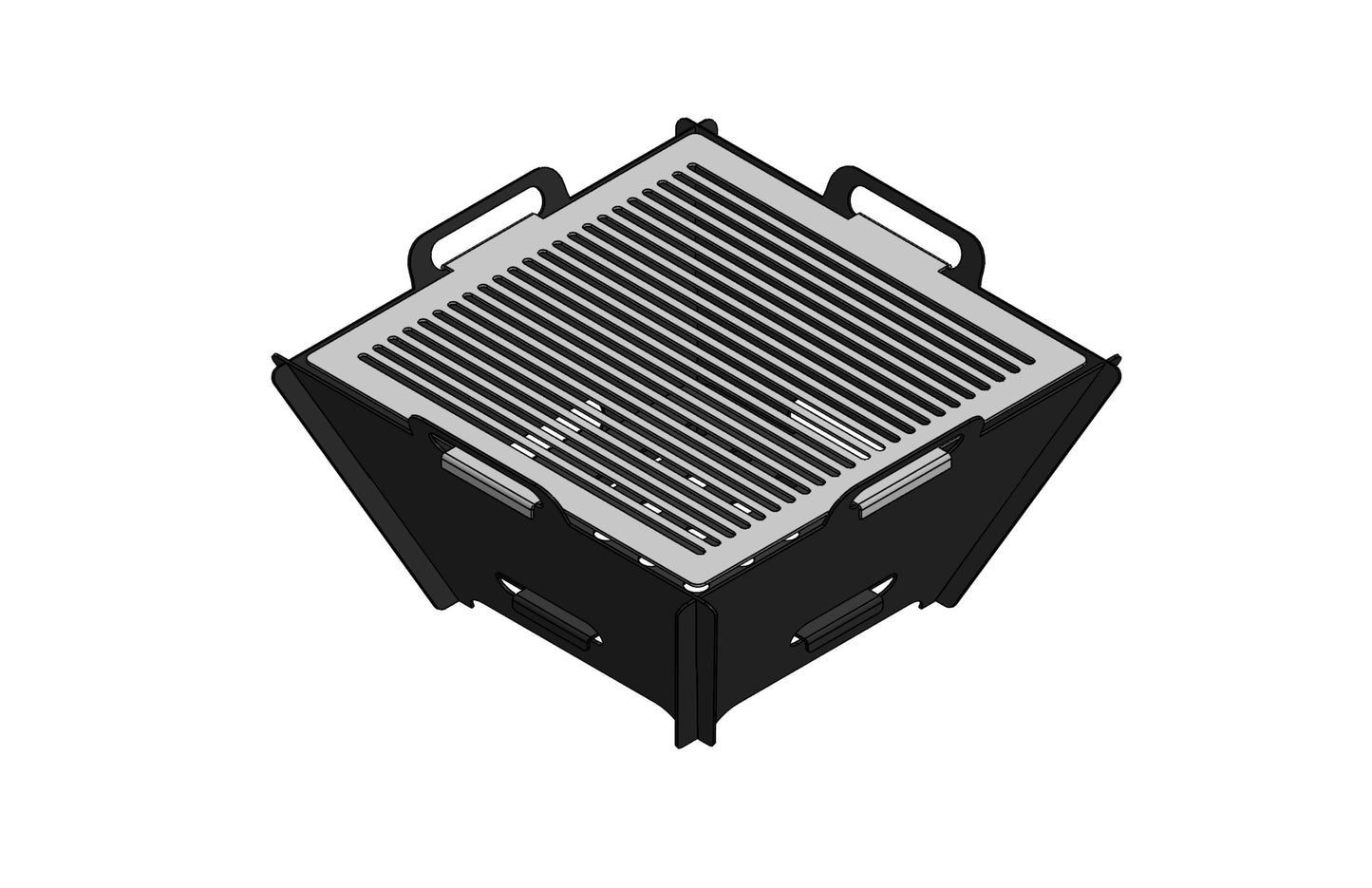 Inferno Fire pit - Stainless Steel Grill