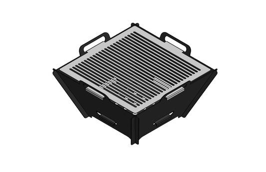 Inferno Fire pit - Stainless Steel Grill