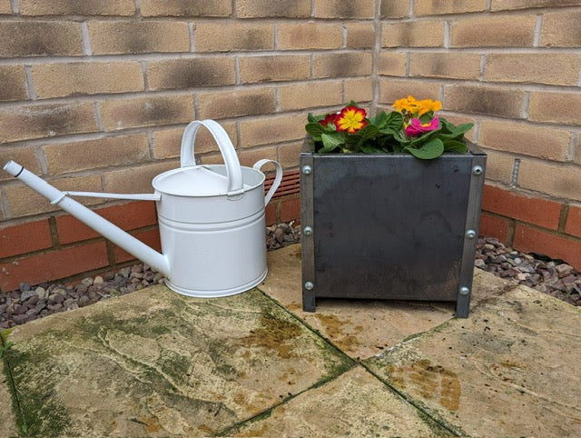 Chelsea Planter - Steel     Square design  300 x300 x 300